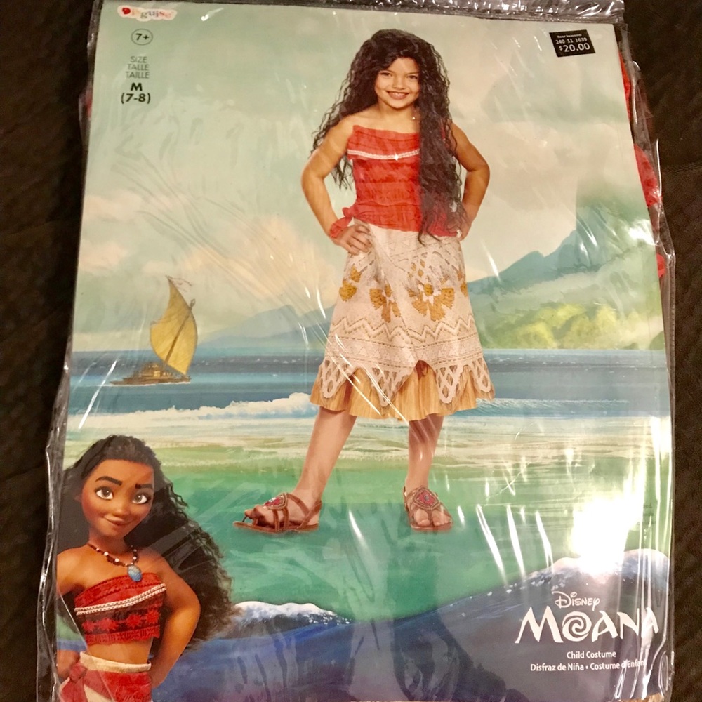 Moana girls Costume